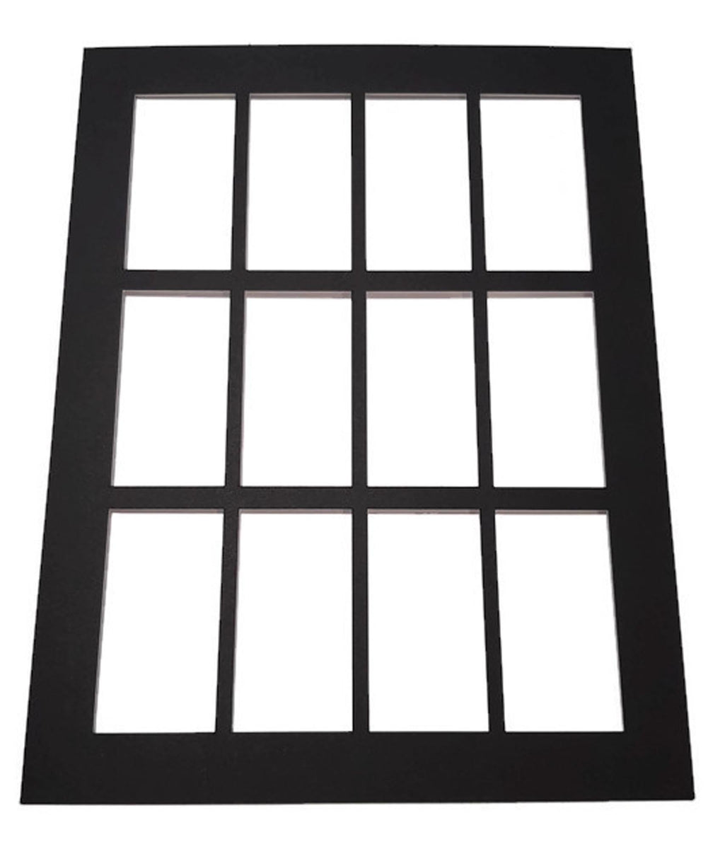 Cigarette card framing mount for 12 cards Robinhooddirect