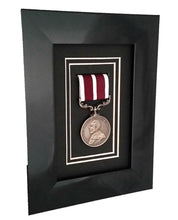 Load image into Gallery viewer, Miltary Medal or Sports Award Frame for 1 Medal
