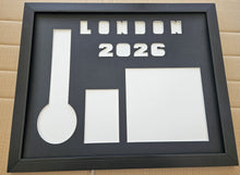 Load image into Gallery viewer, London Marathon 2026 Display Frame for Medal &amp; Number