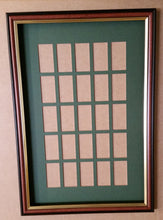 Load image into Gallery viewer, Mounting &amp; Framing Kit for 25 Cigarette Cards (Non Standard Layout)