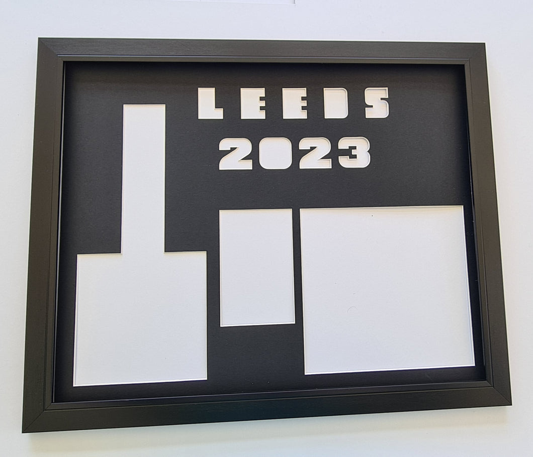 Leeds Marathon 2023 Display Frame for Medal & Number