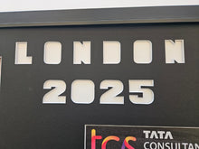 Load image into Gallery viewer, London Marathon 2025 Display Frame for Medal &amp; Number