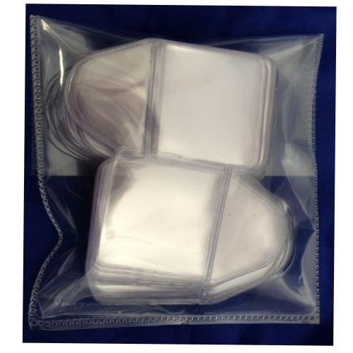 Coin or Badge Individual Plastic Sleeves 1.5
