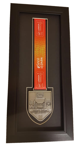 London Marathon 2018 2019 Medal Frame For Finisher's Medal