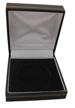 Load image into Gallery viewer, Padded Black Coin storage box for a crown coin or Britannia coin