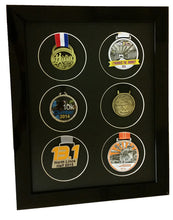 Load image into Gallery viewer, Medal Frame For 6 X Running or Sports Medals