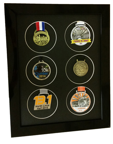 Medal Frame For 6 X Running or Sports Medals