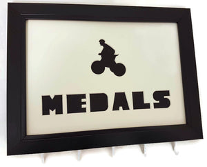 Medal Hanger for Cycling Medals with Bicycle Cut out