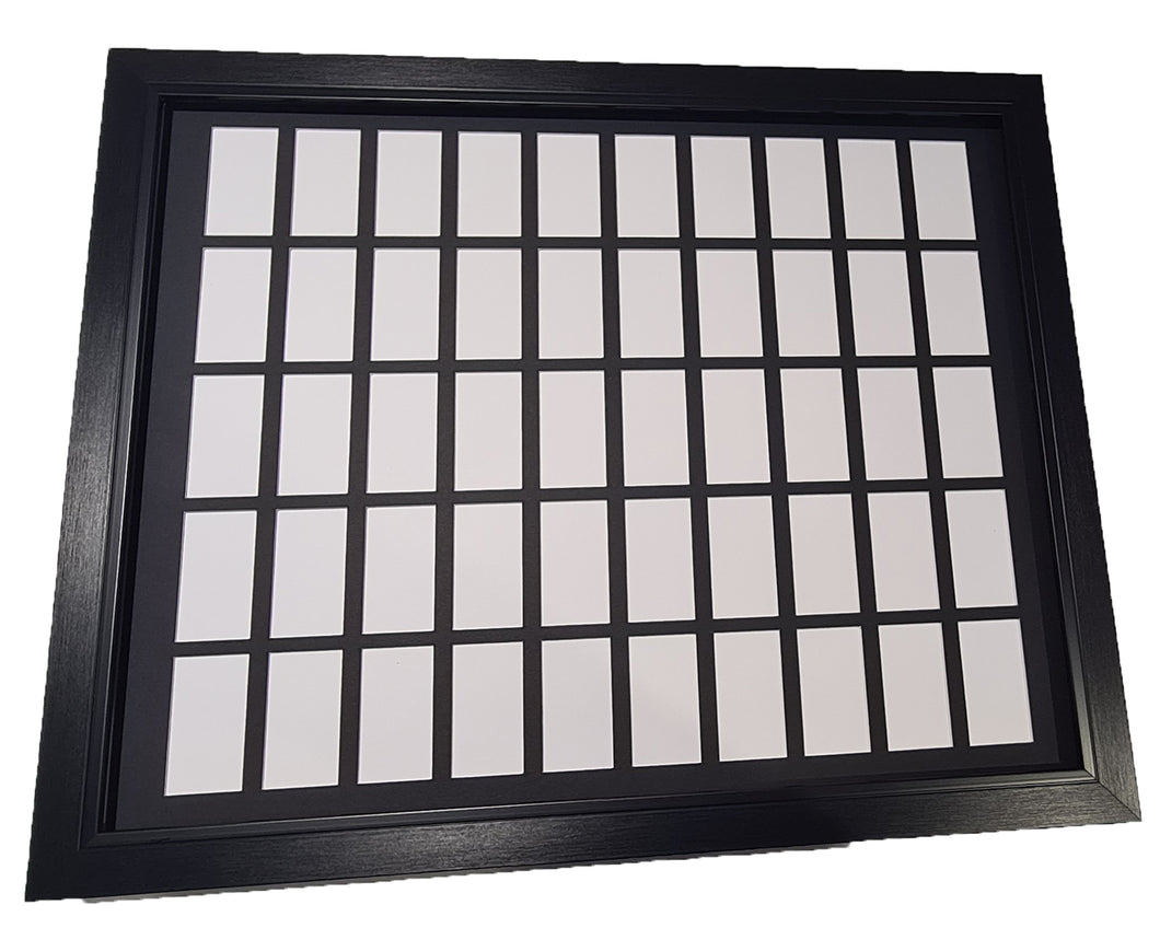 Mounting & Framing Kit for 50 Cigarette Cards (50 card set)