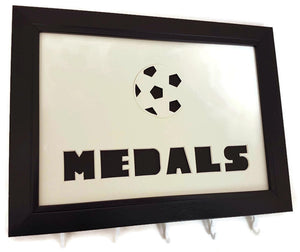 Medal Hanger Frame for Football Medals with Football Image