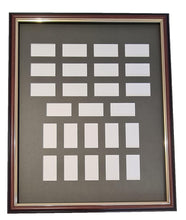 Load image into Gallery viewer, Bespoke Mount and frame for Cigarette or Trading Cards Cards