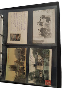 Postcard Storage Album Binder (Medium) supplied with 10 pages