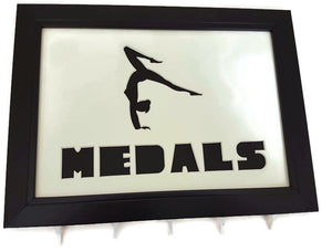 Medal Hanger Frame with Gymnastics image