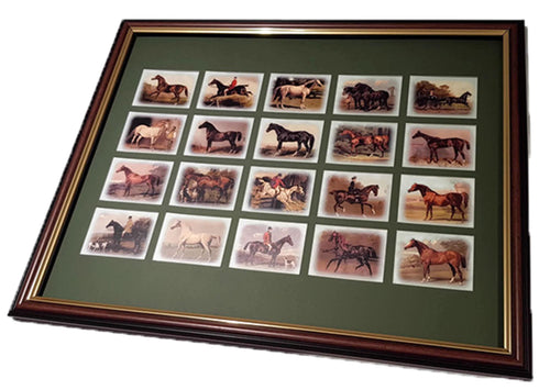 Mounting & framing Kit for 20 Large Cigarette Cards