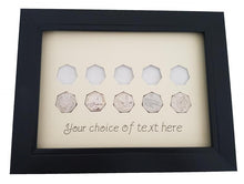 Load image into Gallery viewer, Personalised Coin Display Frame for United Kingdom 50 Pence pieces