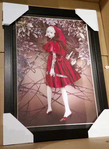 Made to Measure Picture frame Artwork Framing 30 mm Wide Black Moulding UK