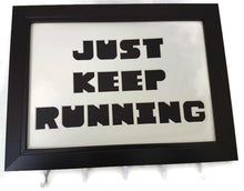 Load image into Gallery viewer, Medal Hanger Frame Just Keep Running