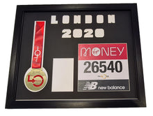 Load image into Gallery viewer, Virtual London Marathon 2020 Display Frame