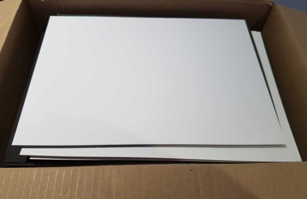 Pack of Mount Board Panel Pieces Various Sizes Art Craft Scrapbooking Purposes Calligraphy work Framing