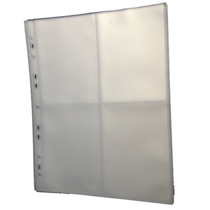 Multi Punched Album Pages Mixed (Pack of 10)