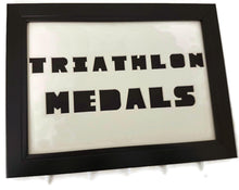 Load image into Gallery viewer, Medal Hanger Frame for Triathlon Medals