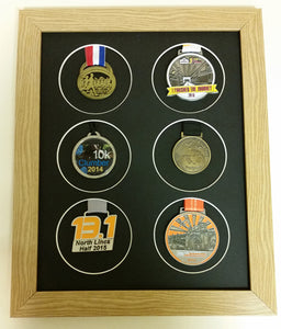 Medal Frame For 6 X Running or Sports Medals